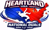 Heartland USA National Duals logo